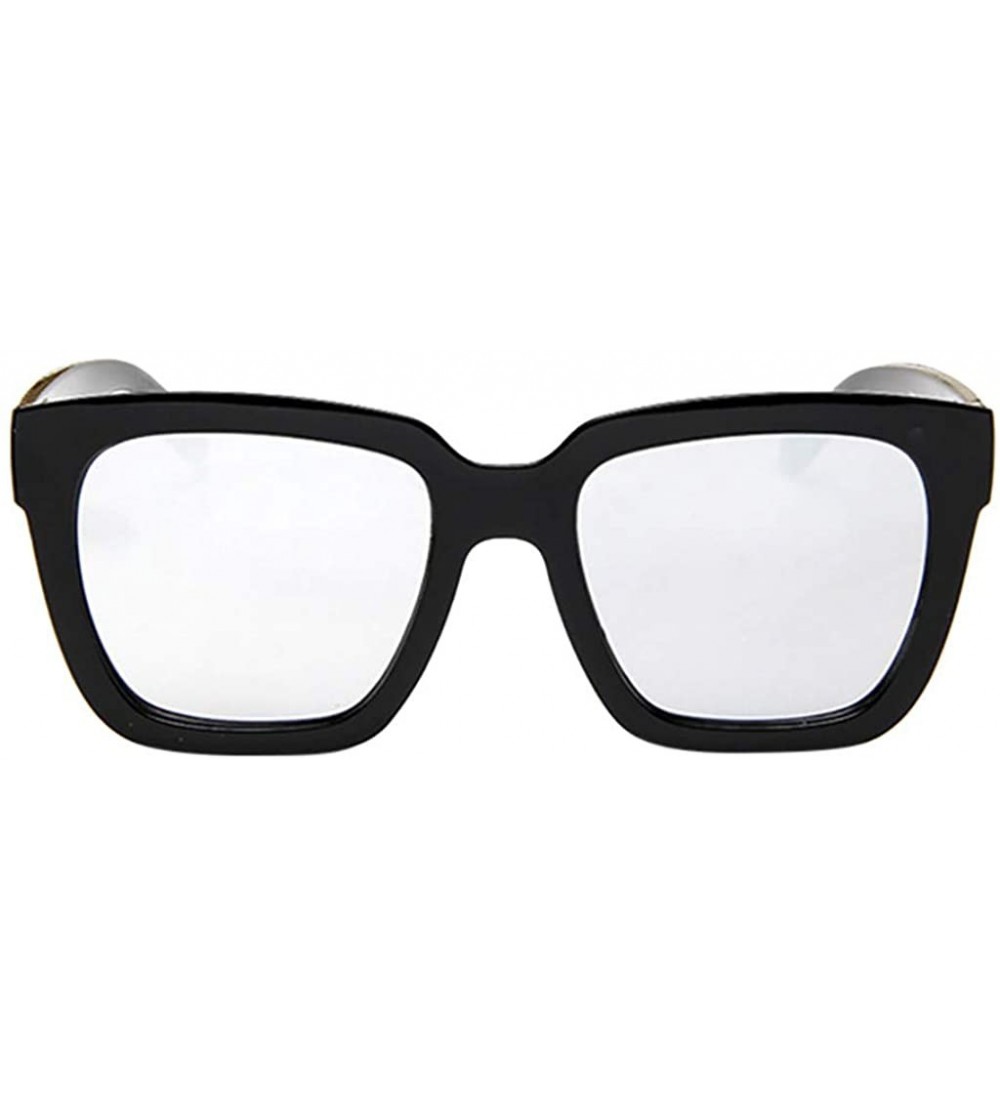 Sport Polarized Sunglasses For Women - REYO Mirrored Lens Fashion Goggle Eyewear Sun Glasses - White - CM18NULD8K0 $15.48