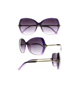 Oversized Outdoor Oversized Bifocal Tinted Reading Sunglasses 100% UV 400 Protect Readers - Purple - CW18EMXNDSA $30.07