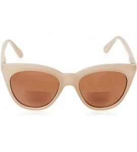 Cat Eye Women's Mimosa Bifocal Cateye Reading Sunglasses - Tan - C8189SUQ0QS $44.87