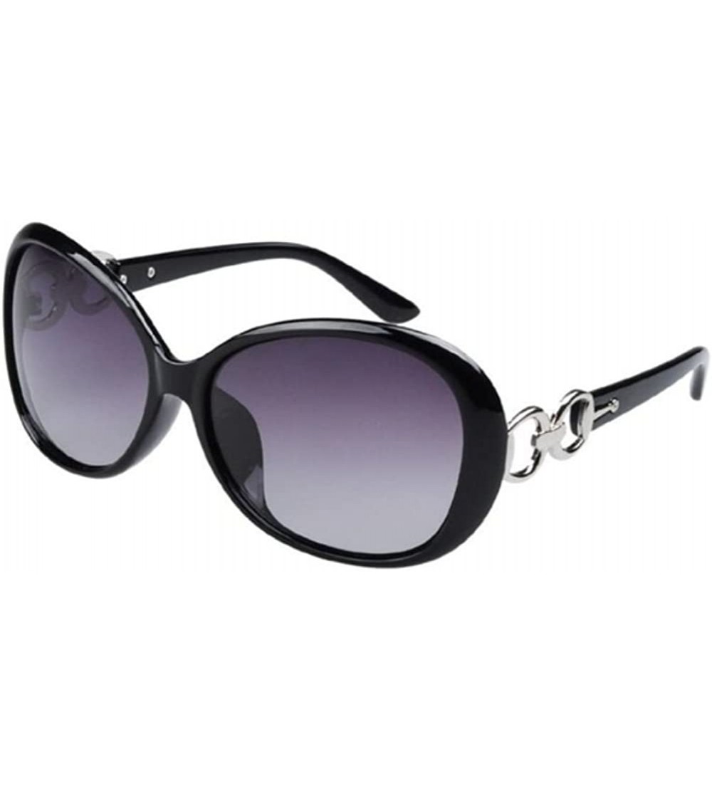 Rimless Women Retro Polarized Sunglasses Coating Vintage Sun Glasses - Black - CB17YTI5QLY $18.12