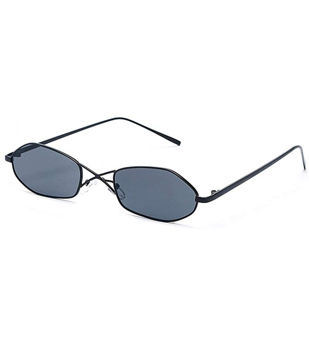 Aviator 2019 new sunglasses - women's sunglasses fashion small box sunglasses - C - CW18S8CM00N $73.13