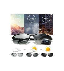 Square Polarized Photochromic Sunglasses Protection Ultra Light - CG1999D3ALS $27.63