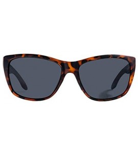 Rectangular Sapelos Floating Polarized Sunglasses - 100% UV Protection - Ideal for Fishing and Boating - Tortoise - Gunmetal ...