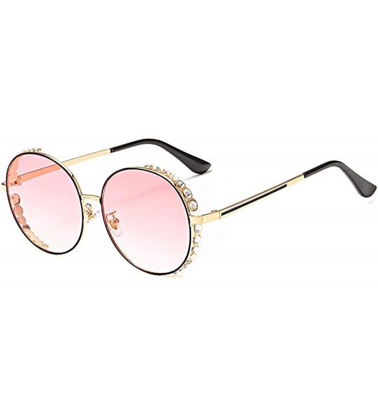 Square Round Vintage Sunglasses Rhinestone Decoration Sun Glasses for Women - Y-16 - CK198W5D3W6 $21.51
