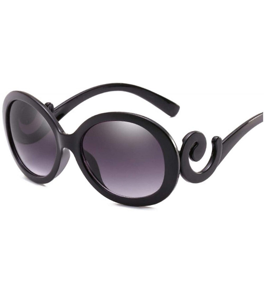 Semi-rimless Red Oval Sunglasses Women Retro Brand Design Vintage Sun Glasses Female Ladies Eyewear Feminino UV400 - C9198ZRI...