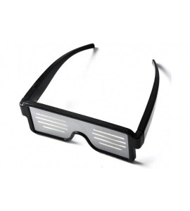 Goggle Illuminated display glasses - rechargeable variable pattern glasses - luminous sunglasses - C - CA18S84SR7O $81.66