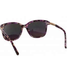 Wayfarer Women's Sunglasses UV400 Protection Sunglasses Lightweight Eyewear-5258 - Demi Purple - C917YIZIWZQ $22.99