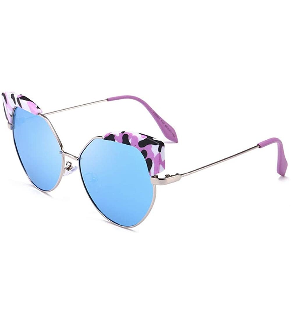 Aviator Fashion Sunglasses Driving Driving Glasses Large Frame Mirror Tide Classic Polarized Sunglasses - CU18X5TM646 $76.96