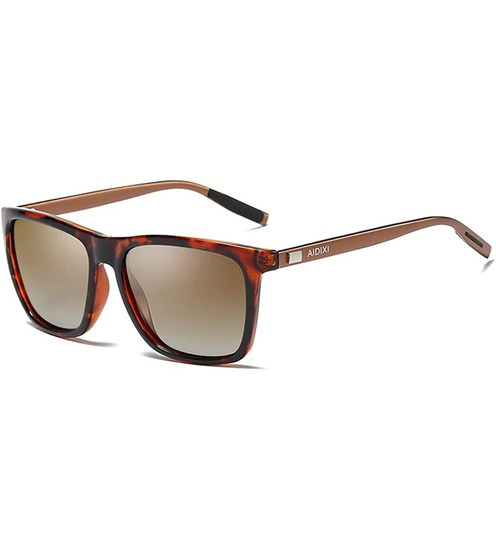 Oversized Womens Polarized Sunglasses Teardrop Men's Sunglasses Classic Design UV Cut Cross & Glasses Case Glasses - Red - CW...