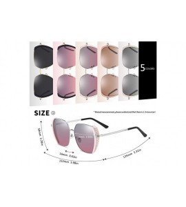 Oversized Women Oversized Polarized Gradient Lens Sunglasses Female Designer Square Sun glasses for Ladies Goggle UV400 - CP1...