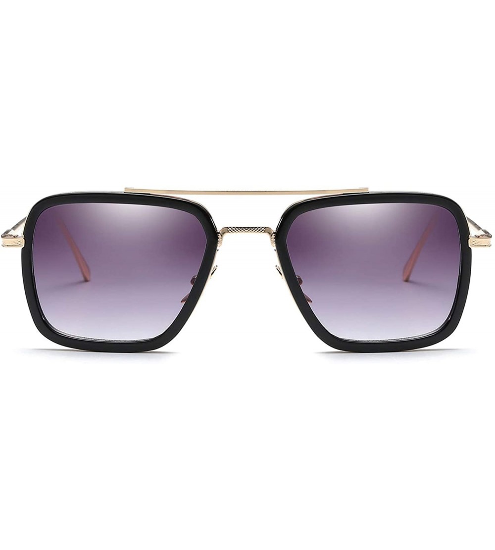 Aviator Sunglasses Square Eyewear Aviator Gradient - C918WI6H7K6 $25.29