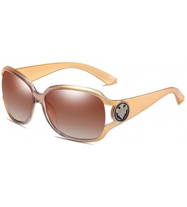 Aviator Women's Polarizing Sunglasses Classic UV-proof Polarizing Driving Sunglasses - C - CR18QRGEHY0 $64.81