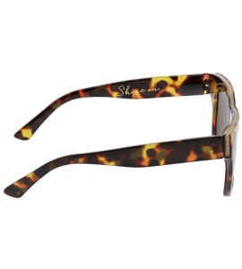 Square Women's Shine On Square Reading Sunglasses - Tortoise - 53 mm 1.5 - CR18OI9W27D $45.85