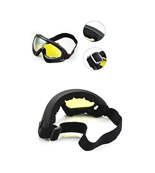 Sport Driving Sunglasses Lightweight Polarized - Yellow - CG18QIZUO80 $20.04