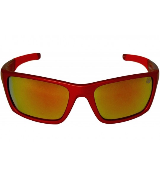 Rectangular Women's St. Somewhere Polarized Sunglasses Rectangular - Red - CH182OLW6HW $33.89