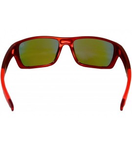 Rectangular Women's St. Somewhere Polarized Sunglasses Rectangular - Red - CH182OLW6HW $33.89