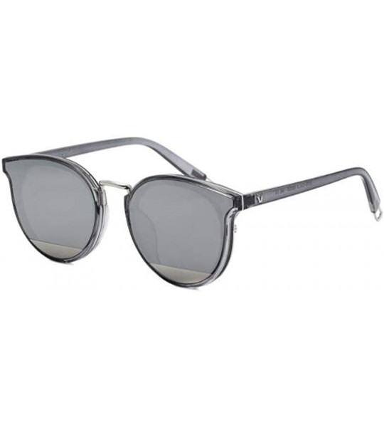 Aviator Metal frame PC frame material sunglasses- colorful multicolor sunglasses - F - CJ18S80E2HN $81.37