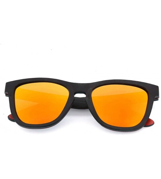 Goggle Personality Sunglasses Polarized Protection - Orange - CC18Y3KNM2G $101.84