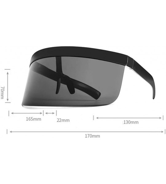 Goggle Oversized Goggles Sunglasses Against Peeping Sunscreen and Sandproof Sunglasses - 7 - C2190EYIWUQ $61.88