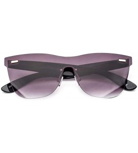 Square Square Sunglasses Women Fashion Men Brand Designer Modern Glasses UV400 01 - 2 - CI18YZWL0C8 $27.70