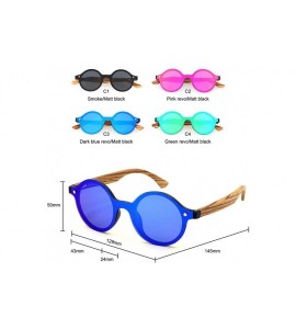 Rimless Polarized Zebra Wood Sunglasses for Women Rimless Frame Brand Designer Classic - Blue Revo/Matt Black - CJ18Q7IODI0 $...