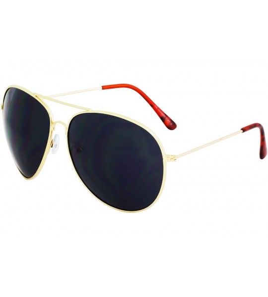 Aviator Super Oversized Big XL Wide Frame Extra Large Aviator Sunglasses Mirror Lens 150mm - CH1874DWZD4 $18.38