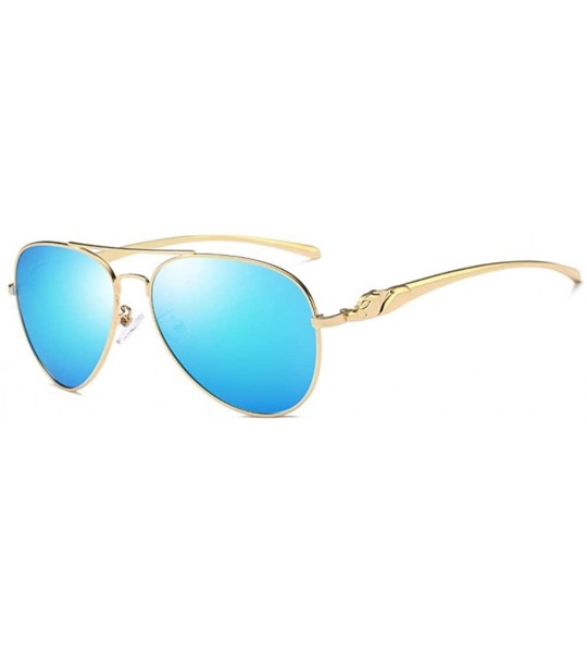 Aviator Glasses Men's Sunglasses Classic Sunglasses Polarizing Toad Mirror - C - CM18QO3Y0WZ $60.44