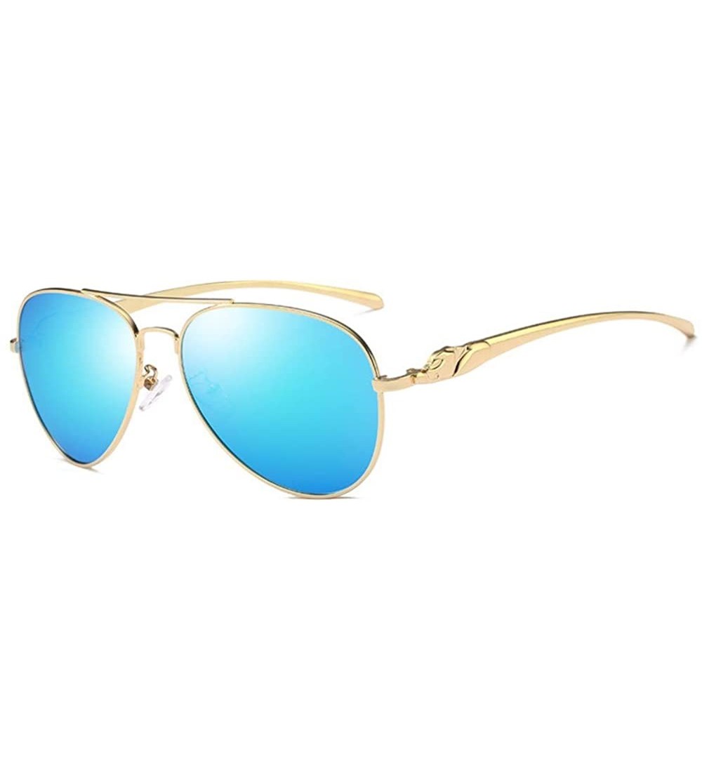 Aviator Glasses Men's Sunglasses Classic Sunglasses Polarizing Toad Mirror - C - CM18QO3Y0WZ $60.44