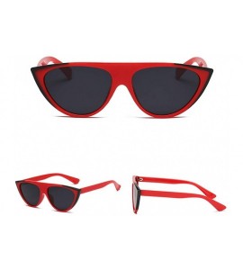 Cat Eye Polarized Sunglasses Protection Personality Decoration - CT18R6MQA79 $19.62