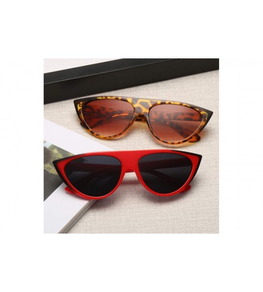 Cat Eye Polarized Sunglasses Protection Personality Decoration - CT18R6MQA79 $19.62