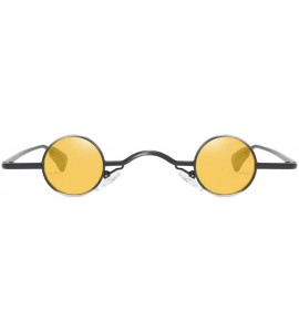 Round Ultra Lightweight Polarized Sunglasses-Fashion Round Shape Men Women Hip Hop Sunglasses Shades Vintage Glasses - C5196T...