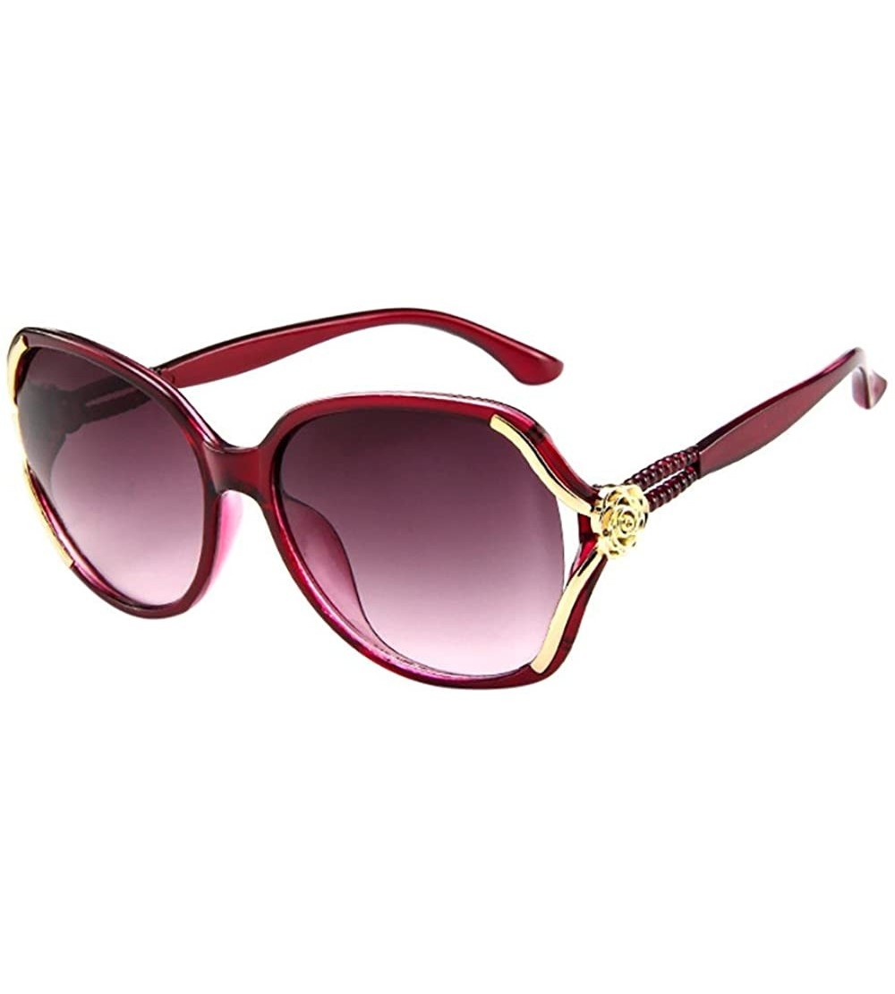 Round Polarized Protection Sunglasses Vacation - Multicolorf - CI18QHE7XA3 $18.71