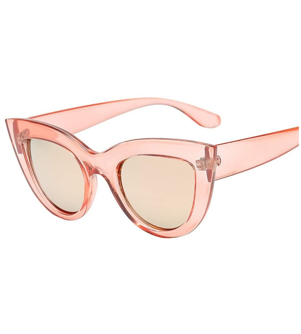 Cat Eye Cat Eye Sunglasses Retro Eyewear Fashion Ladies Street Beat Sunglasses Driving Sunglasses Irregular Sunglasses - CN18...