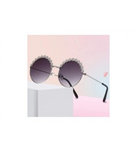 Square 2019 Festival Metal Frame Kids Sunglasses Flower Round Sun Glasses Girls Boys Baby Brand Children Oculos - Pink - C219...