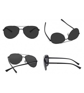 Sport Vintage Polarized Aviator Sunglasses for Mens Womens Mirrored Pilot Driving Sun Glassses Shades - C61945Z4AQW $24.65