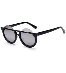 Goggle Glasses- Fashion Men Womens Retro Vintage Round Frame UV Sunglasses - 9899f - CS18RT897Z9 $17.29