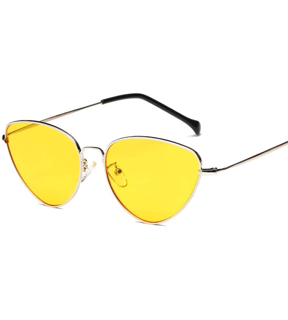 Cat Eye Cat Eye Sunglasses Women Fashion Brand Designer Lady Mirror Cateye Sun Glasses For Female Shades UV400 - C81906UY2EG ...