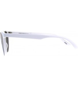 Oval Womens Sunglasses Designer Fashion Triangular Oval Frame UV 400 - White - C618DME4S86 $19.99